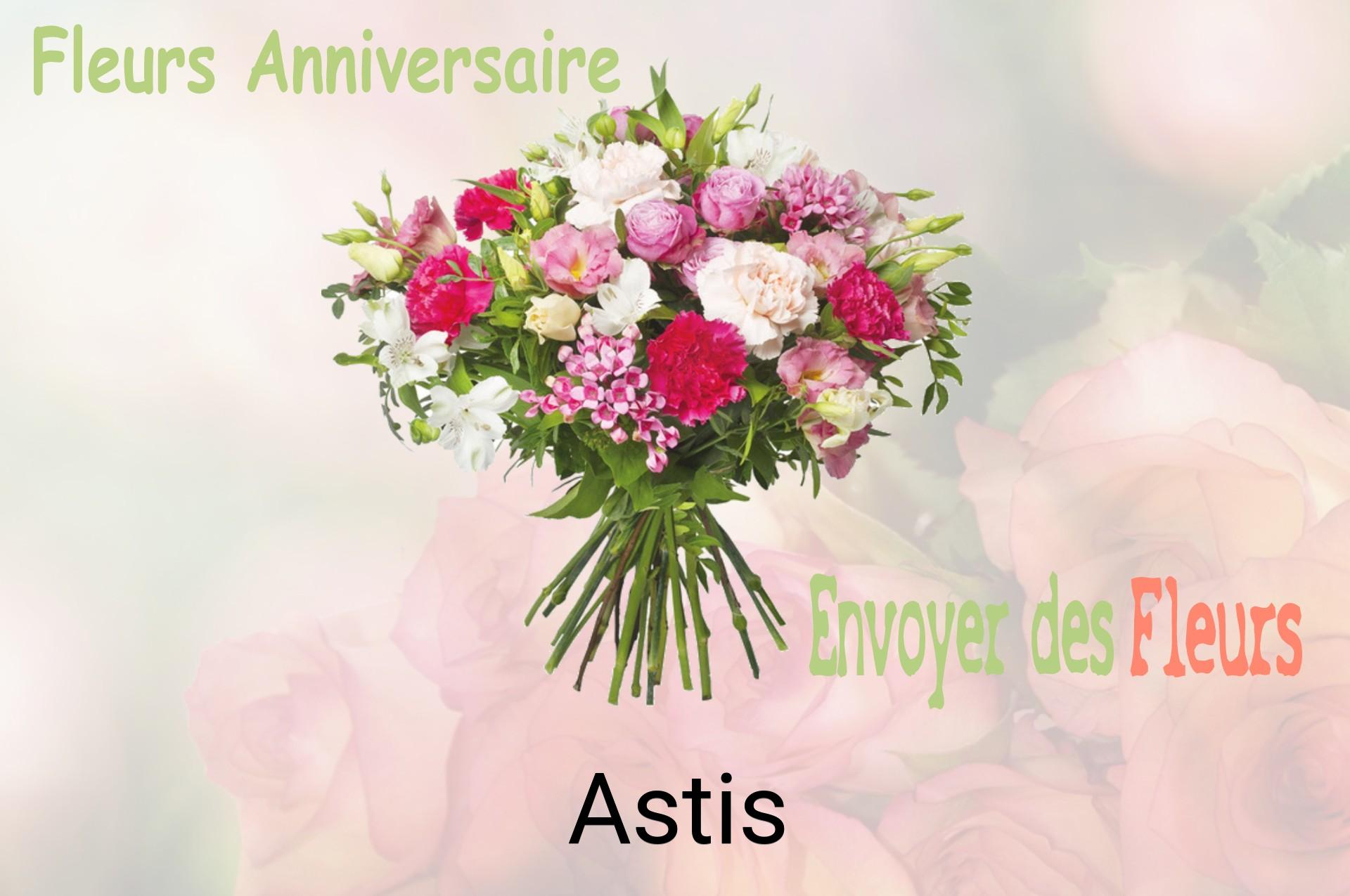 Bouquet de fleurs d’anniversaire livré à Astis