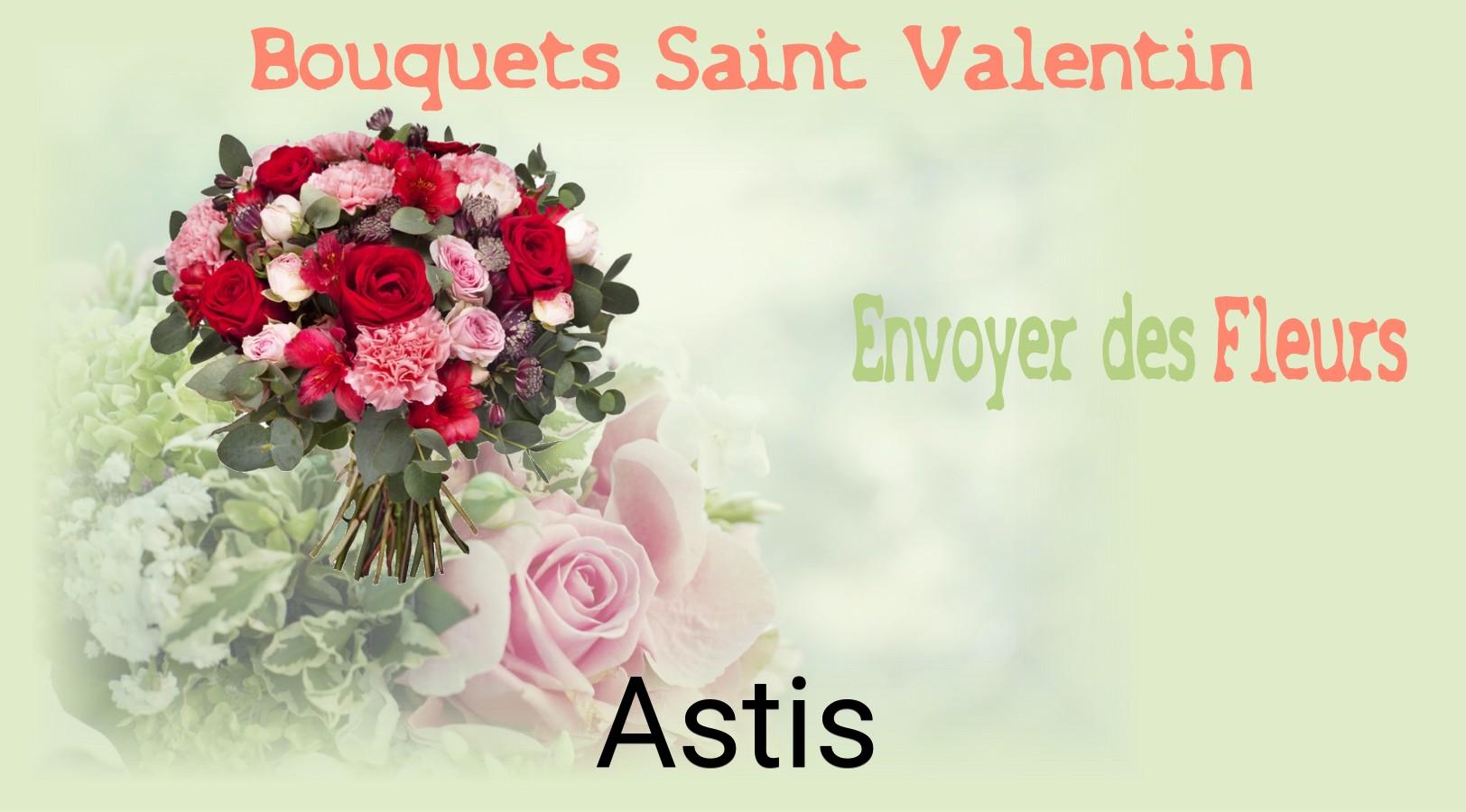 Roses de Saint-Valentin livrées à Astis